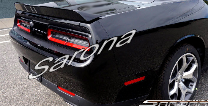 Custom Dodge Challenger  Coupe Trunk Wing (2015 - 2023) - $189.00 (Part #DG-040-TW)